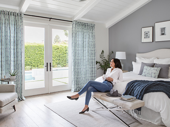 Relaxing in Bedroom